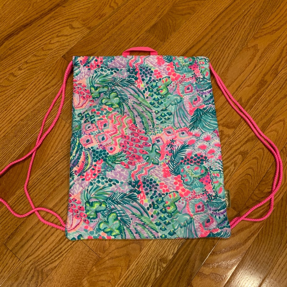 Lilly Pulitzer Drawstring Backpack